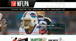 Desktop Screenshot of nflpa.com